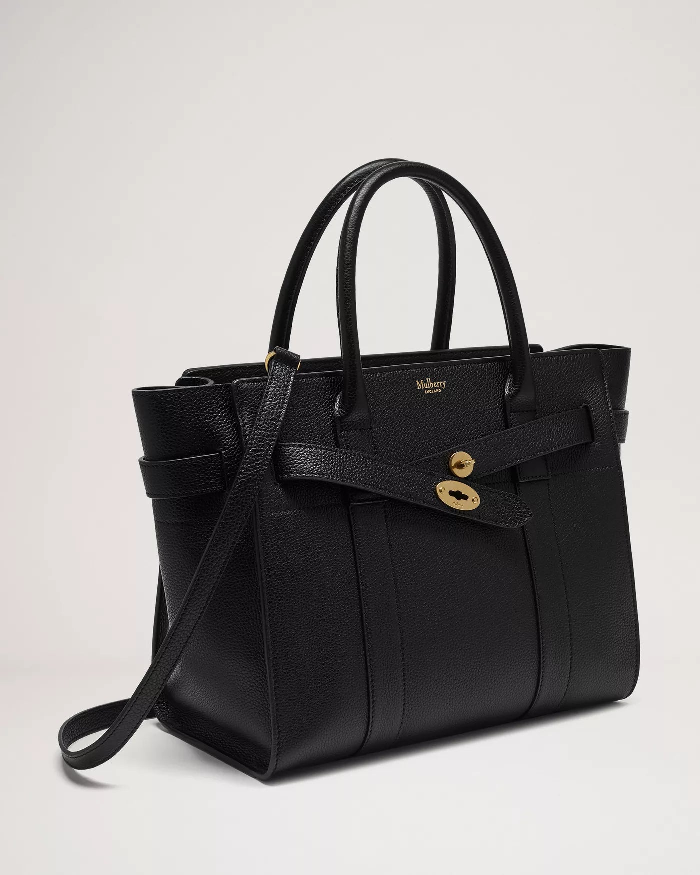 Mulberry Small Zipped Bayswater Black