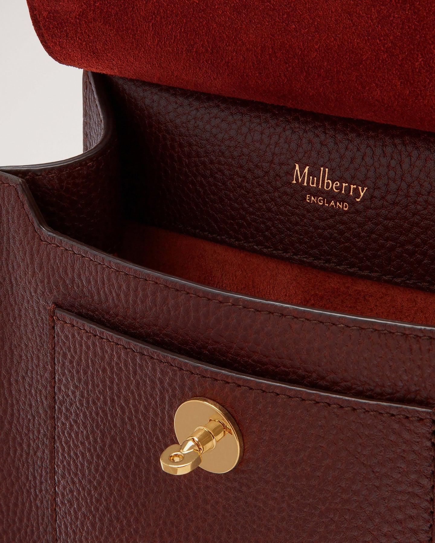 Mulberry Burgundy Leather Antony Messenger Bag Mulberry