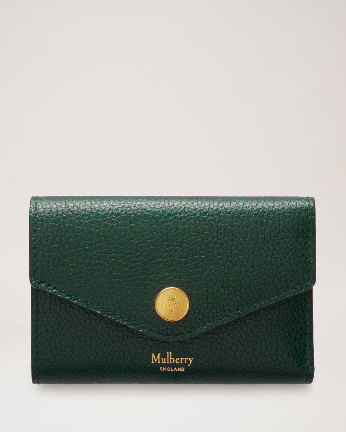 Gefaltete Geldbörse mit mehreren Karten, Mulberry Grün