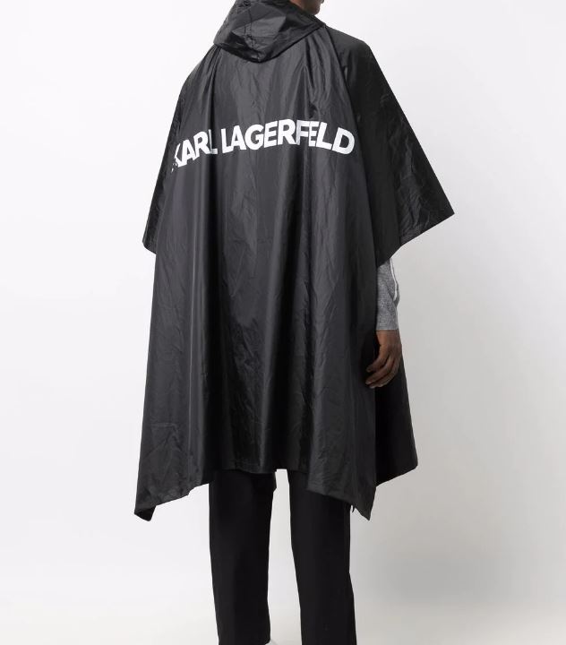 Essential Rain Poncho, Black