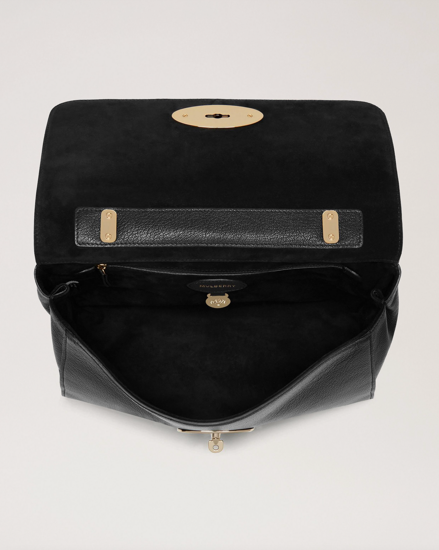 Mulberry - Lily Black Glossy Goat