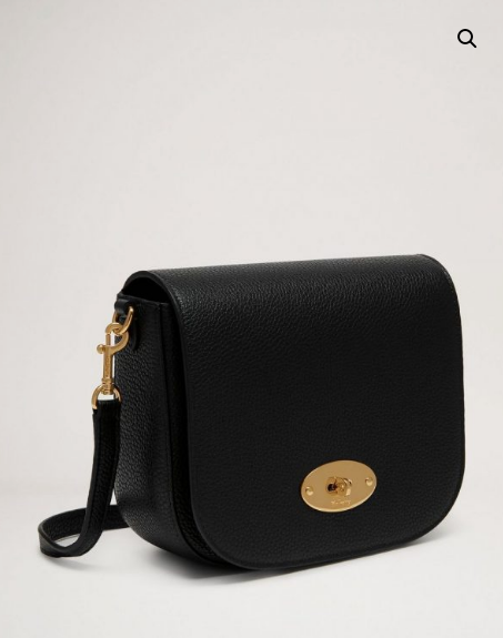 Small Darley Satchel Bag, Black