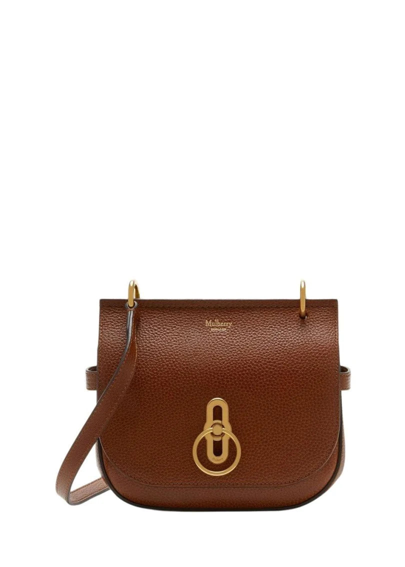 Small Amberley Satchel Bag, Oak Two Tone