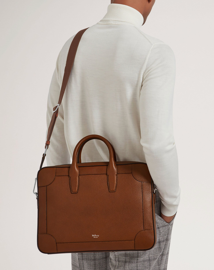 Mulberry Belgrave Single Document Holder Oak