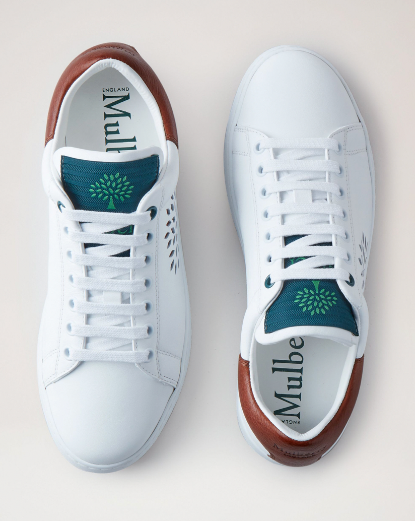 Tree Tennis Sneaker, White / Oak