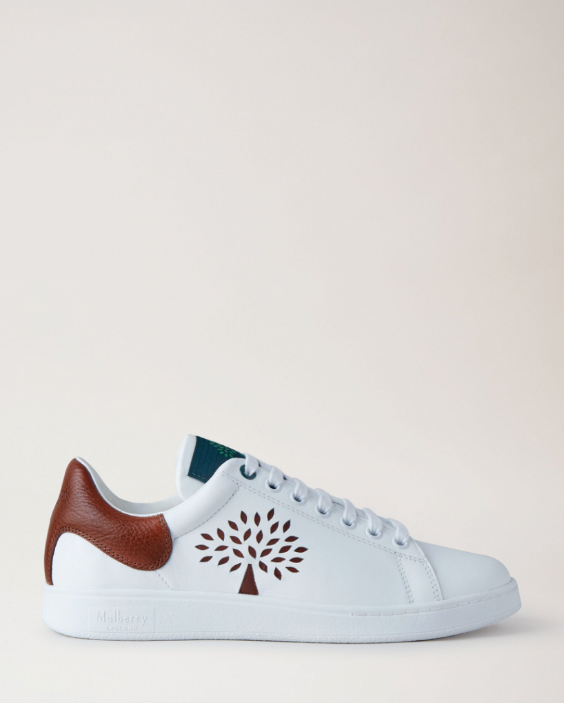 Tree Tennis Sneaker, White / Oak