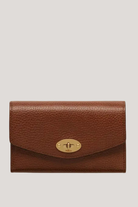 Medium Darley Wallet, Oak Two Tone