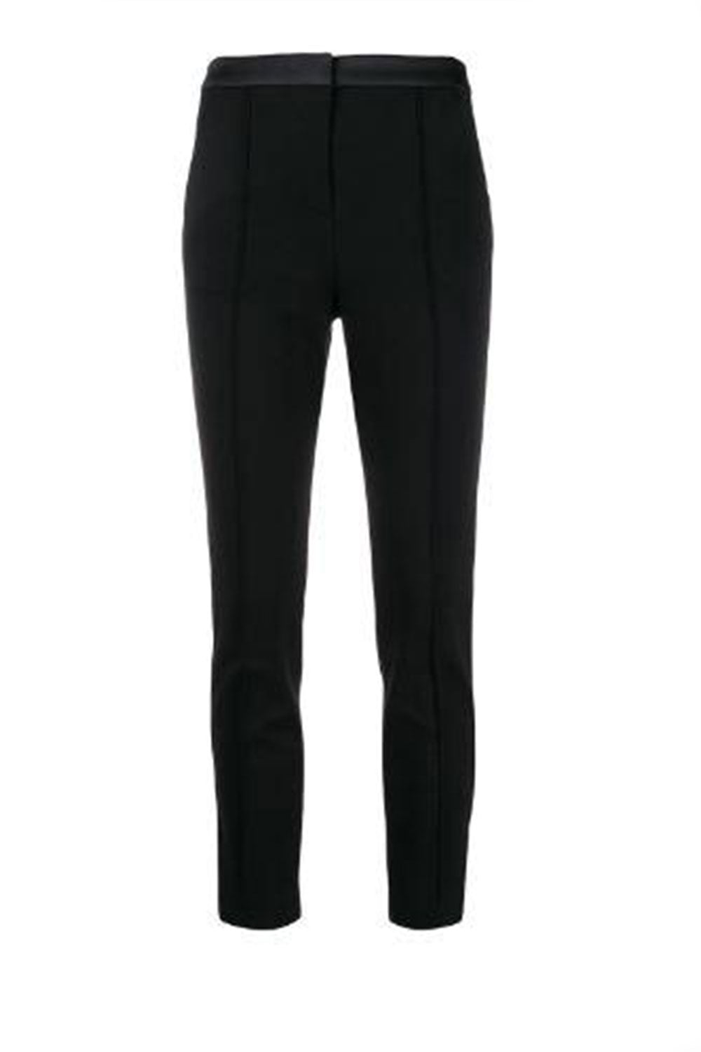 Slim Fit Punto Pants, Navy Blå