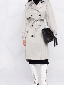 Soft Trenchcoat, Light Grey