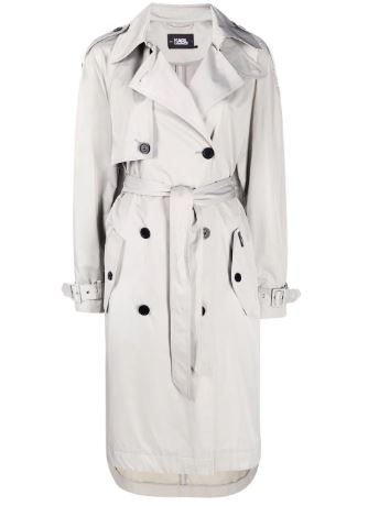 Soft Trenchcoat, Light Grey