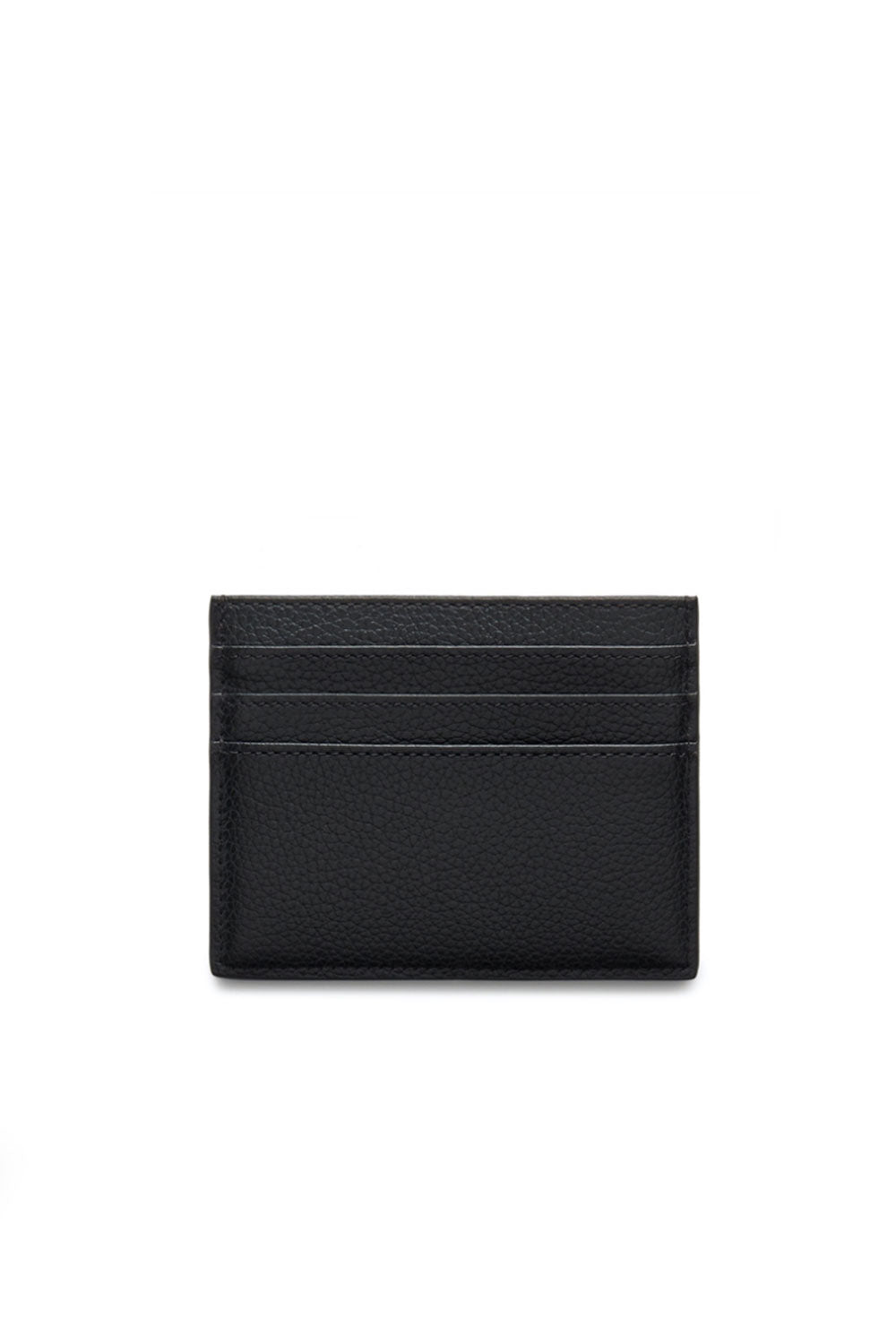 Zipped Credit Card Slip, Black